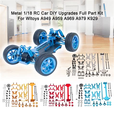 Wltoys A959 Metal Chassis Upgrade 